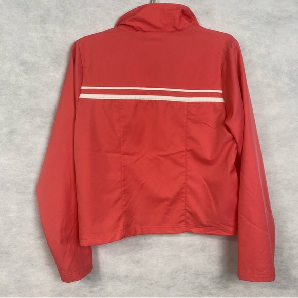 Contact New York Tracksuit Set Jacket Pants Medium Coral Pink 90s Activewear - Picture 3 of 16